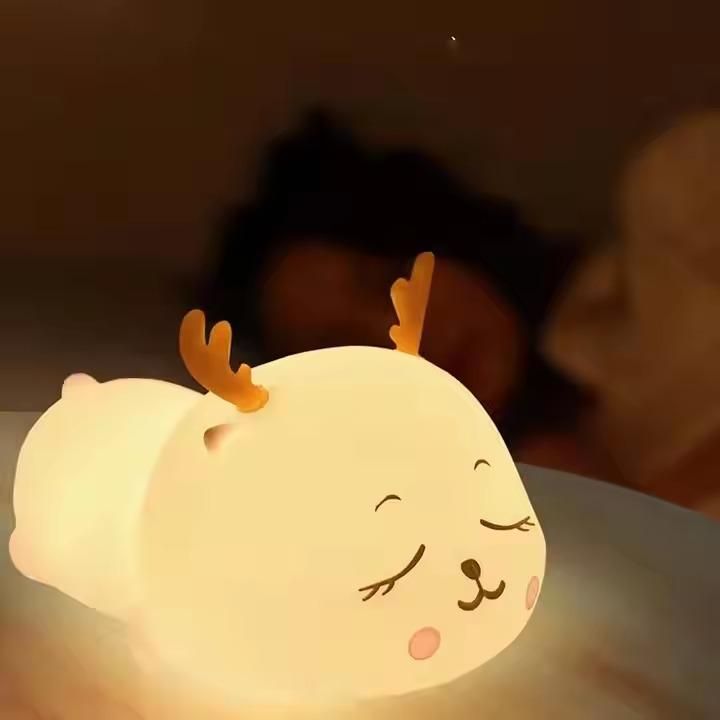 Silicon Cat Night Light