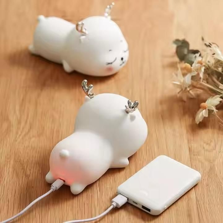 Silicon Cat Night Light