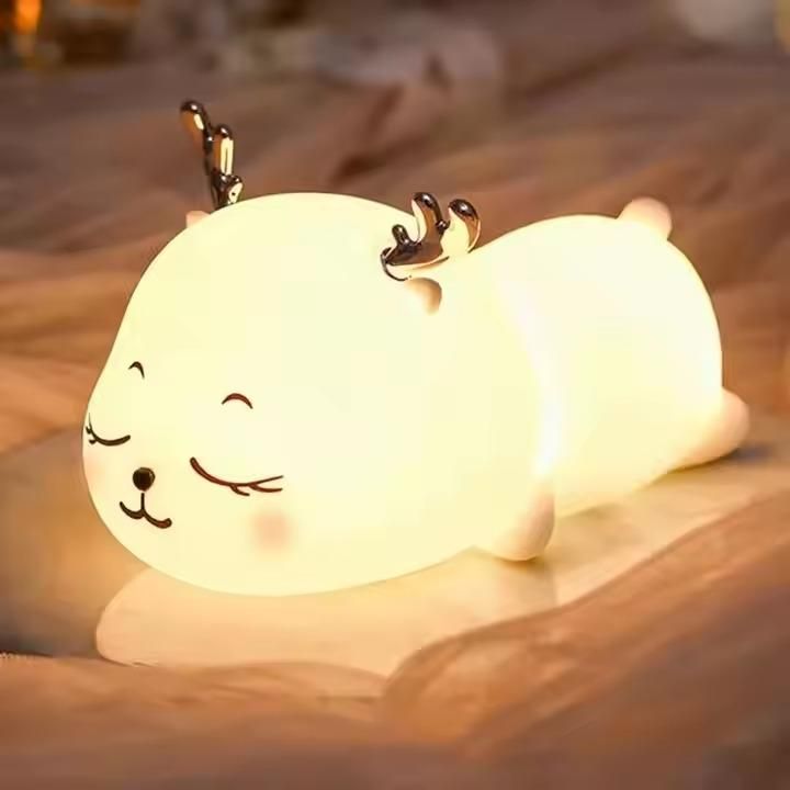 Silicon Cat Night Light